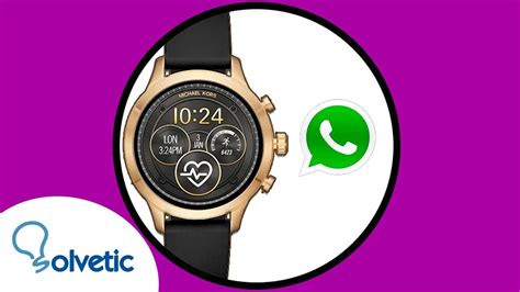 michael kors smartwatch whatsapp installieren|How TO INSTALL WhatsApp on Michael Kors Smartwatch.